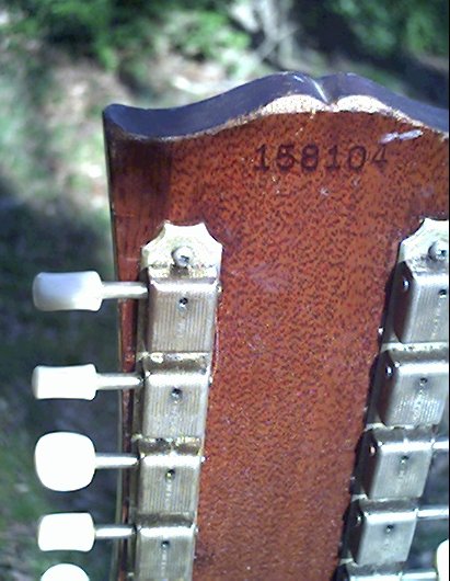 image title is /guitars/Gibson 12-string Serial number indicates 1963